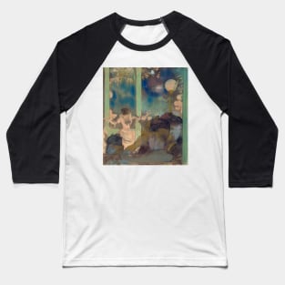 Mademoiselle Becat at the Cafe des Ambassadeurs by Edgar Degas Baseball T-Shirt